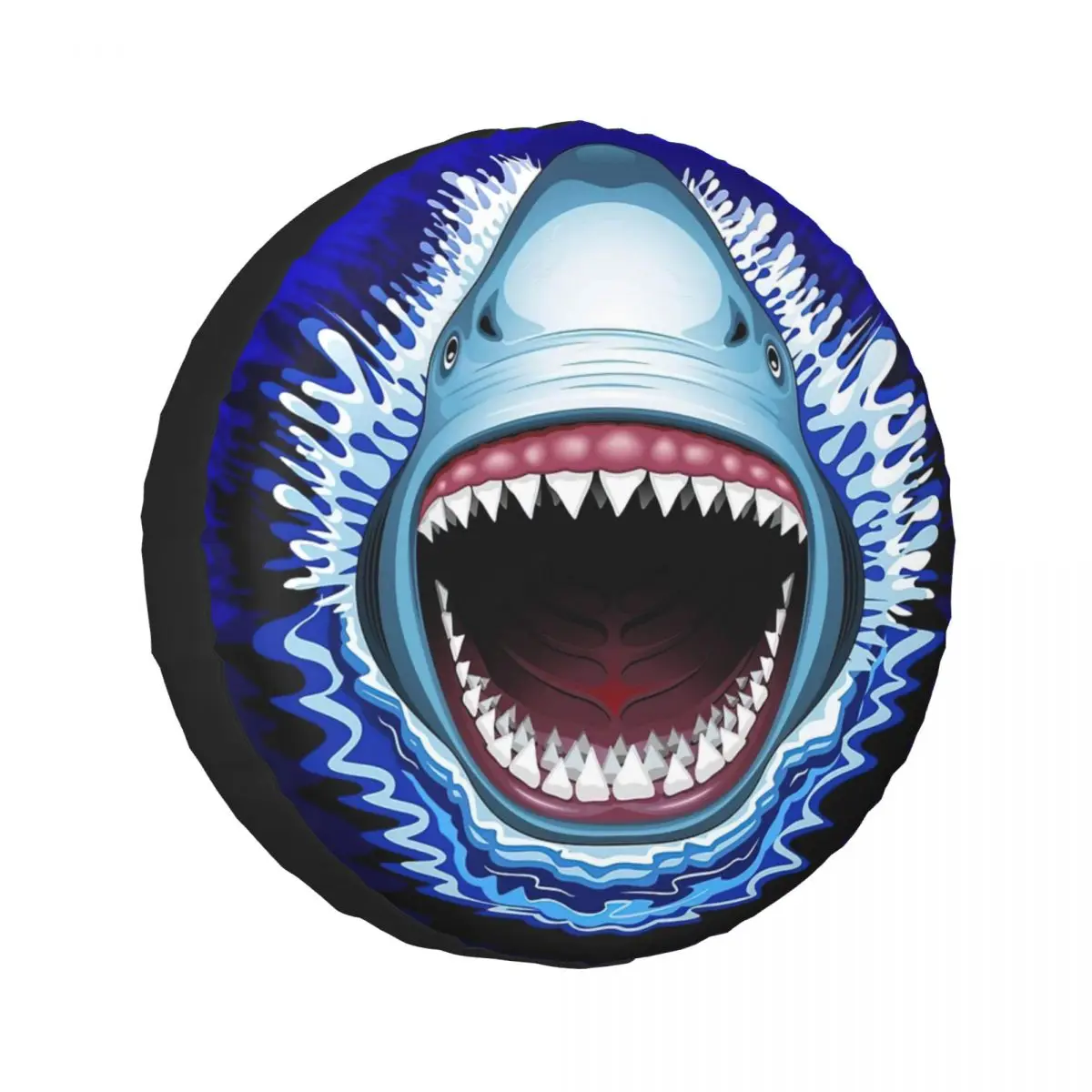 Shark Jaws Attack Tire Cover Wheel Protectors Weatherproof Universal for Jeep Trailer RV SUV Truck Camper Travel Trailer