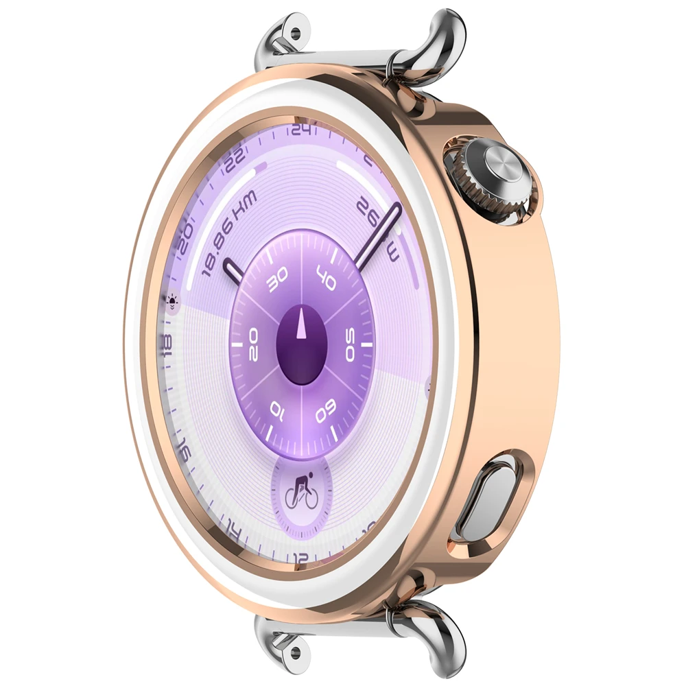 PC Protective Case For Huawei Watch GT7 41mm / GT6 41mm / GT5 41mm  hollow-out Watch Cover Frame Bumper Replacement Shell Smartw