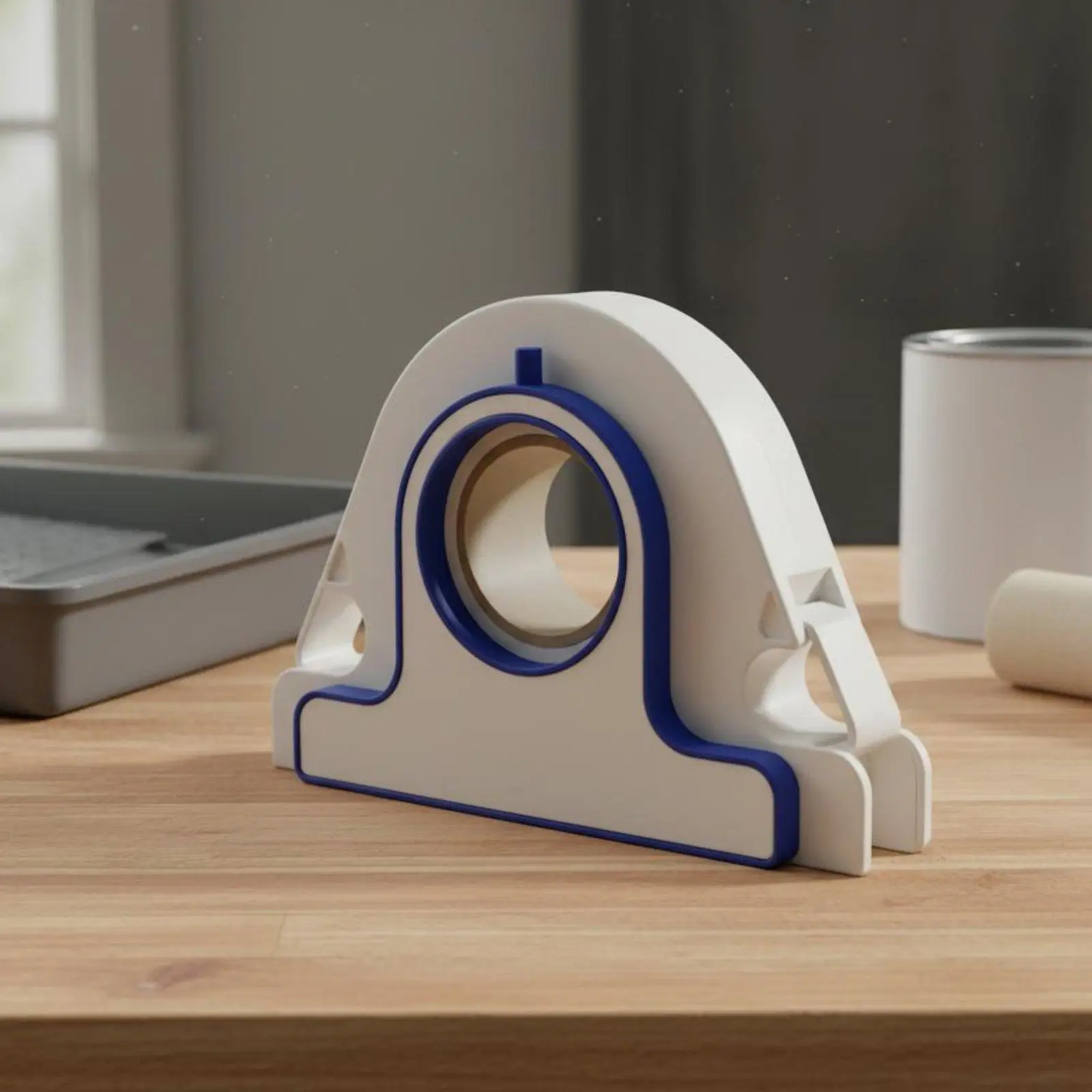 Adhesive Tape Applicator Plastic Masking Tape Dispenser for DIY Home Painting and Wall Trim