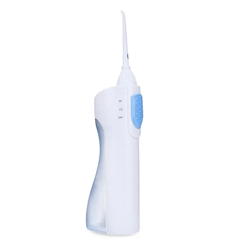 165ML Cordless Portable Water Flosser Tooth Cleaner Dental Oral Irrigator for Teeth Braces with 2 Modes and 2 Jet Tips