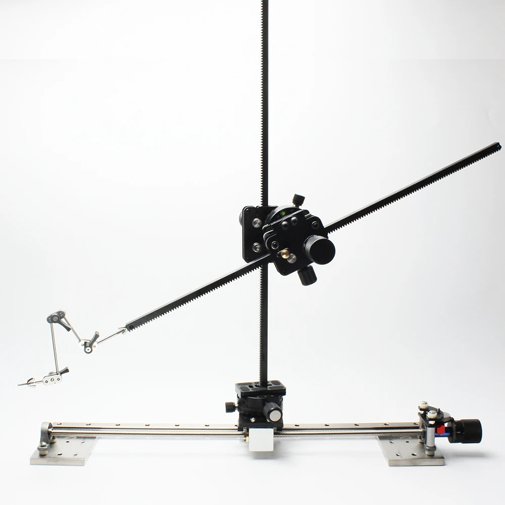 NEW! XYZPT-500 adjustable rail and winder rig system for stop motion animation or photography