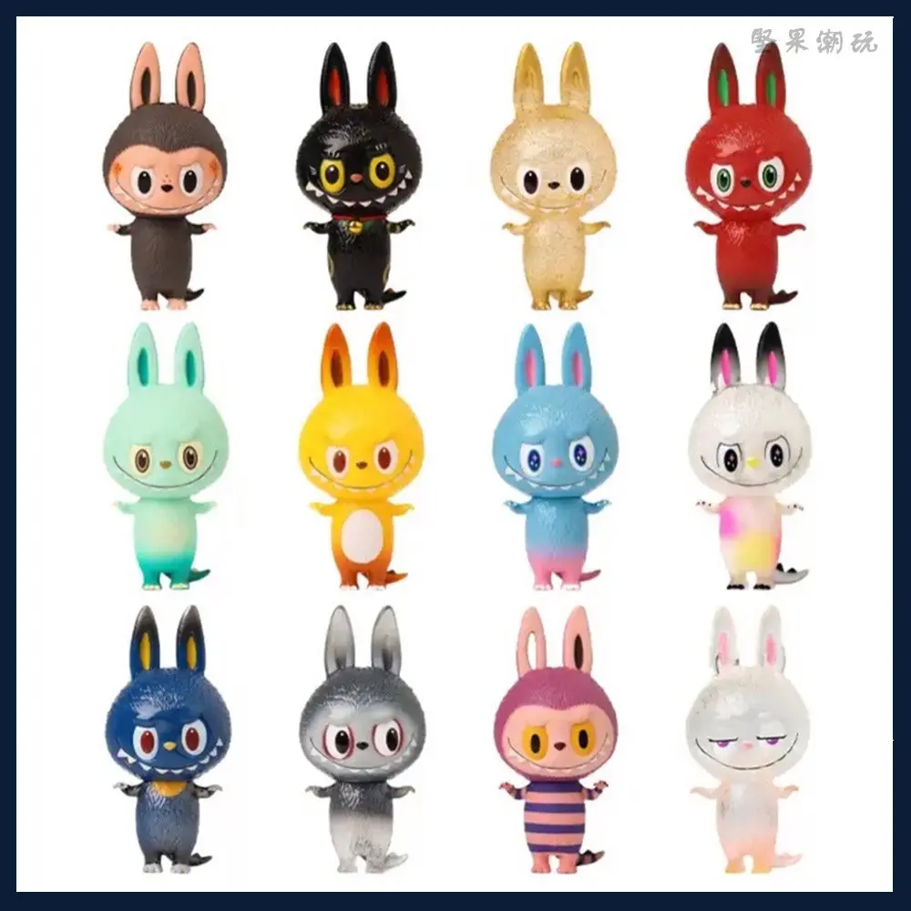 

Подлинная мини-фигурка Popmart Zimomo V4 The Little Monsters, коллекция слепых коробок, серия Labubu, загадочная коробка, аниме, винтажное издание