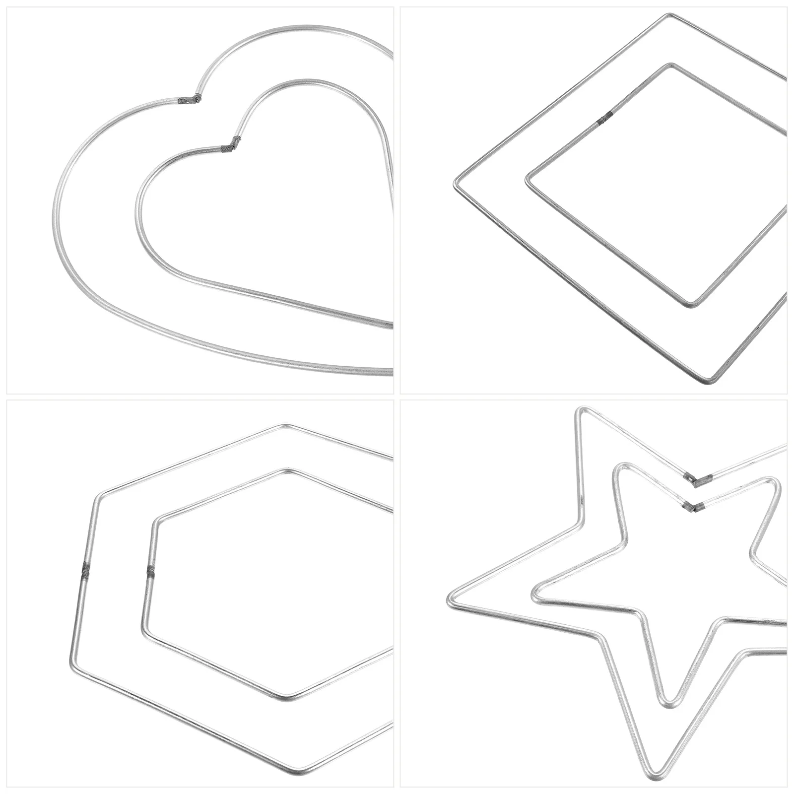 

8 шт. комплект металлических колец «Ловец снов», рамка «сделай сам», изготовление венков, ремесленные кольца для домашнего офиса, вечеринки, декор, колокольчики, подвесное украшение