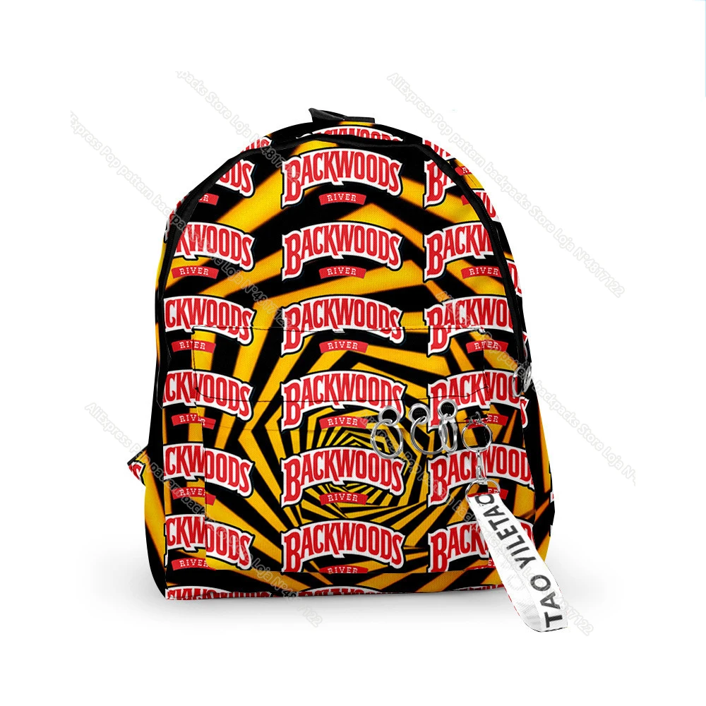 Backwoods charuto mochila adolescentes meninos meninas 3d mochila feminina/masculino mochila de viagem escolar mochila ombros mochila