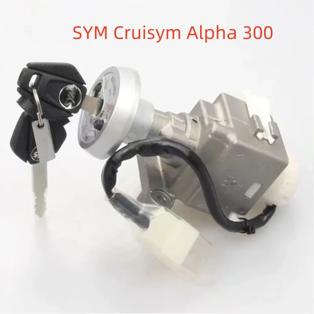 FOR SYM Cruisym Alpha 300 Original Lock Set Electric Door Lock Main Switch