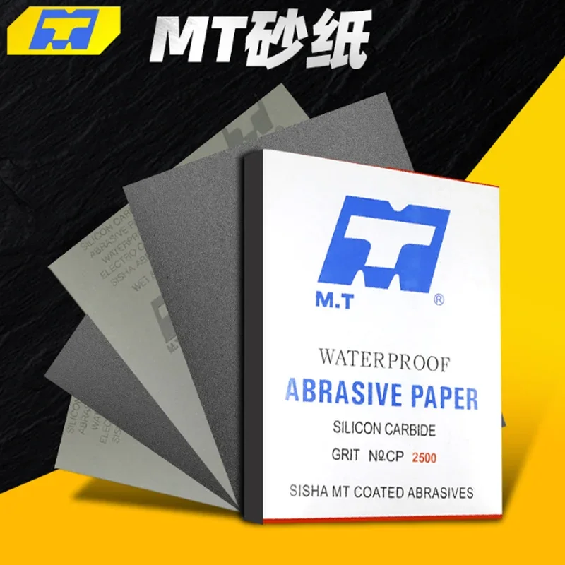 5PCS Japan MT Sanding paper Grit1000#~5000# wet&dry woodworking CC45p 280x230mm waterproof abrasive paper silicone carbide paper