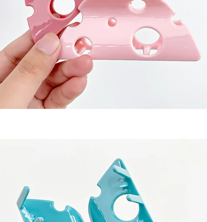 Women's Claw Clips Cute Cheese And Cheese Grab Clips Fun Hair Clips Coiled Hair Accessories Large High End Kawaii Shark Clips