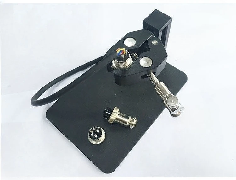 Welding wire fixture, switch welding wire fixture, aviation plug fixing fixture