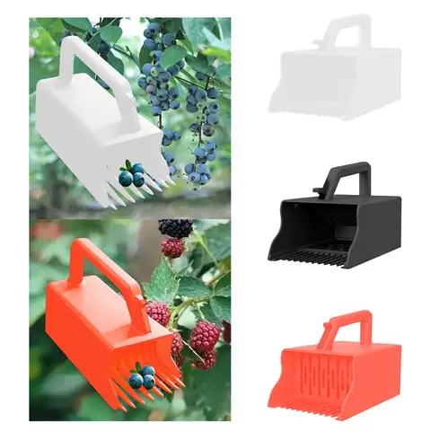 Blueberry Picker Berry Picker Portable with Comb and Ergonomic Handle Huckleberry Picking Rake for Lingonberries Cranberries