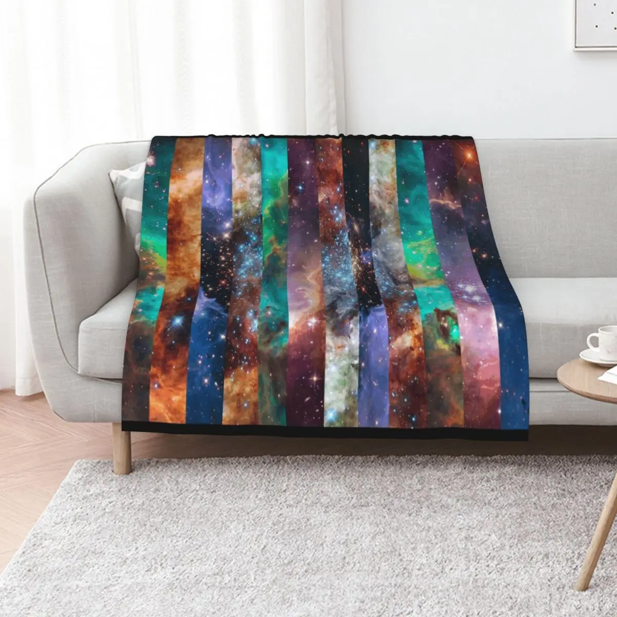 Colours of the Universe Throw Blanket Custom Heavy Sofa Throw blankets ands Baby Warm Blankets