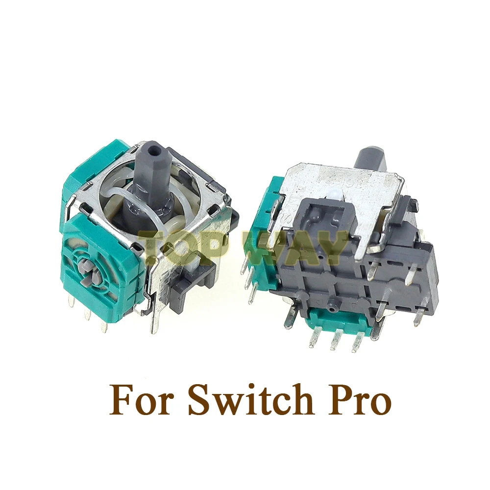 1 sztuk oryginalny nowy zamiennik 3D analogowy joystick kciuk drążek Joystick moduł czujnika dla kontrolera Nintend Switch Pro Joypad