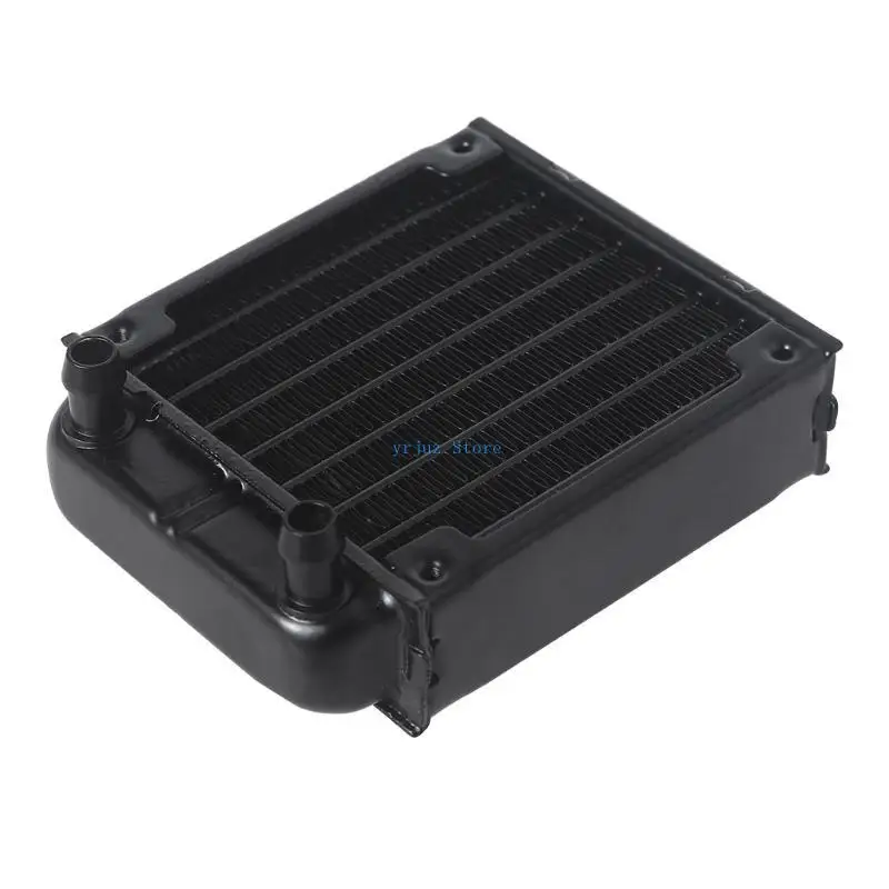 583D Pipe Aluminum Heat Exchanger Radiator for PC CPU CO2 Water Cool System Computer G1/4" Aluminum Radiator with Tube10
