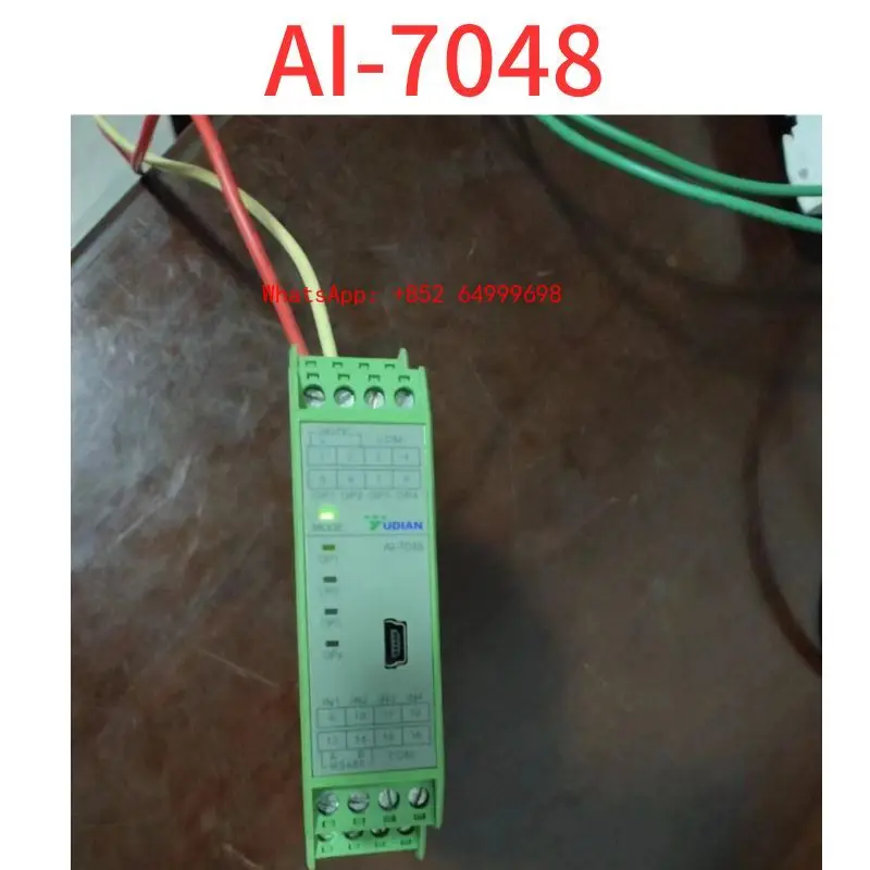 Second-hand  AI-7048 Signal Isolator Temperature Transmitter Module Functionally Intact