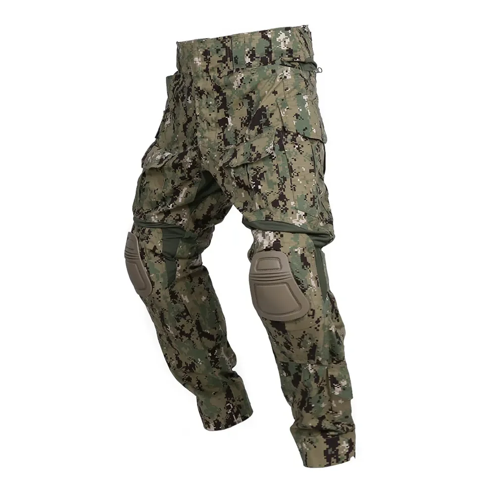 Imagem -03 - Emersongear Uniforme de Combate Calças Táticas com Joelheiras Mulitcam g3 Emerson Calças Acessórios de Caça Aor2