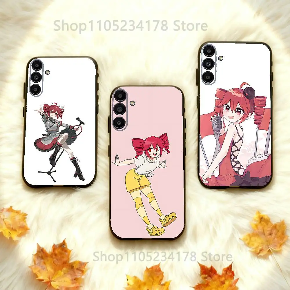 

K-Kasane T-Teto Fukouna Girl Phone Case Silicone Soft For Samsung Galaxy A73,31,32,72,41,53,52,71,22,5G,Note,J7,8,9