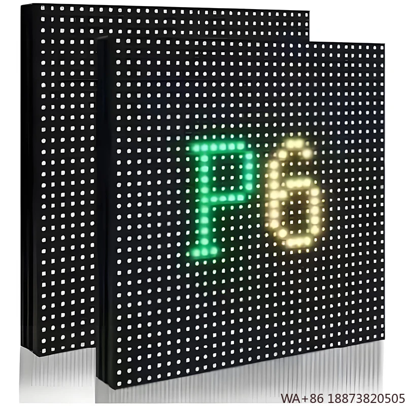 

Светодиодный дисплей высокого качества P6 192*192 мм 4K IP66 Водонепроницаемая панель с яркостью 6500CD/м для цифровых вывесок торгового центра