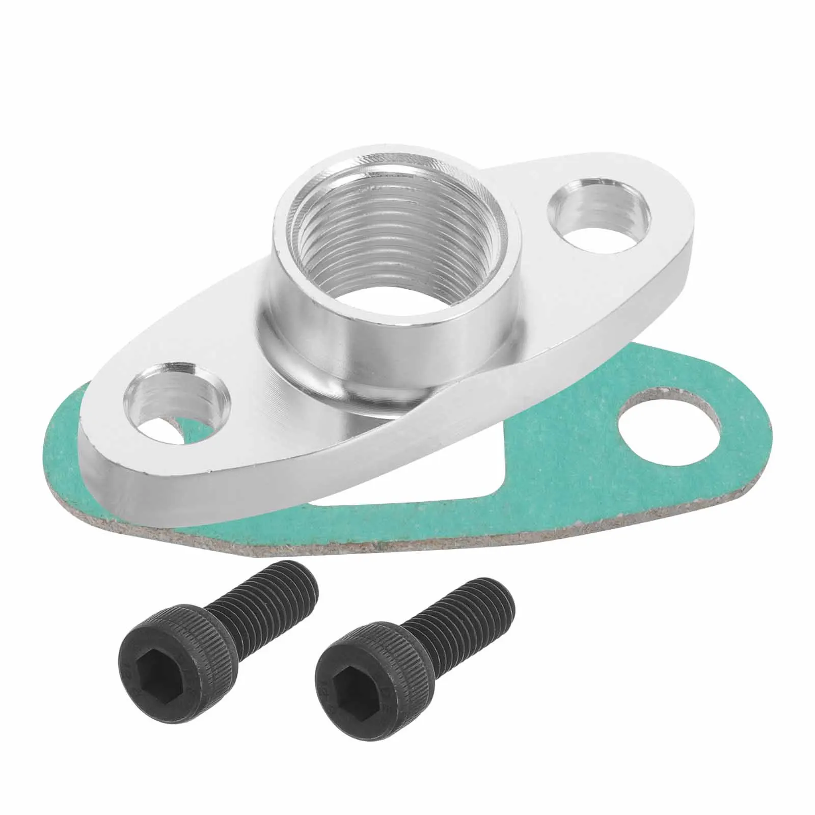 

1Set Turbo Oil Drain Flange Gasket Set Easy Install Enhanced Performance Car Turbo Parts Ft03-1 2npt Car Accessories