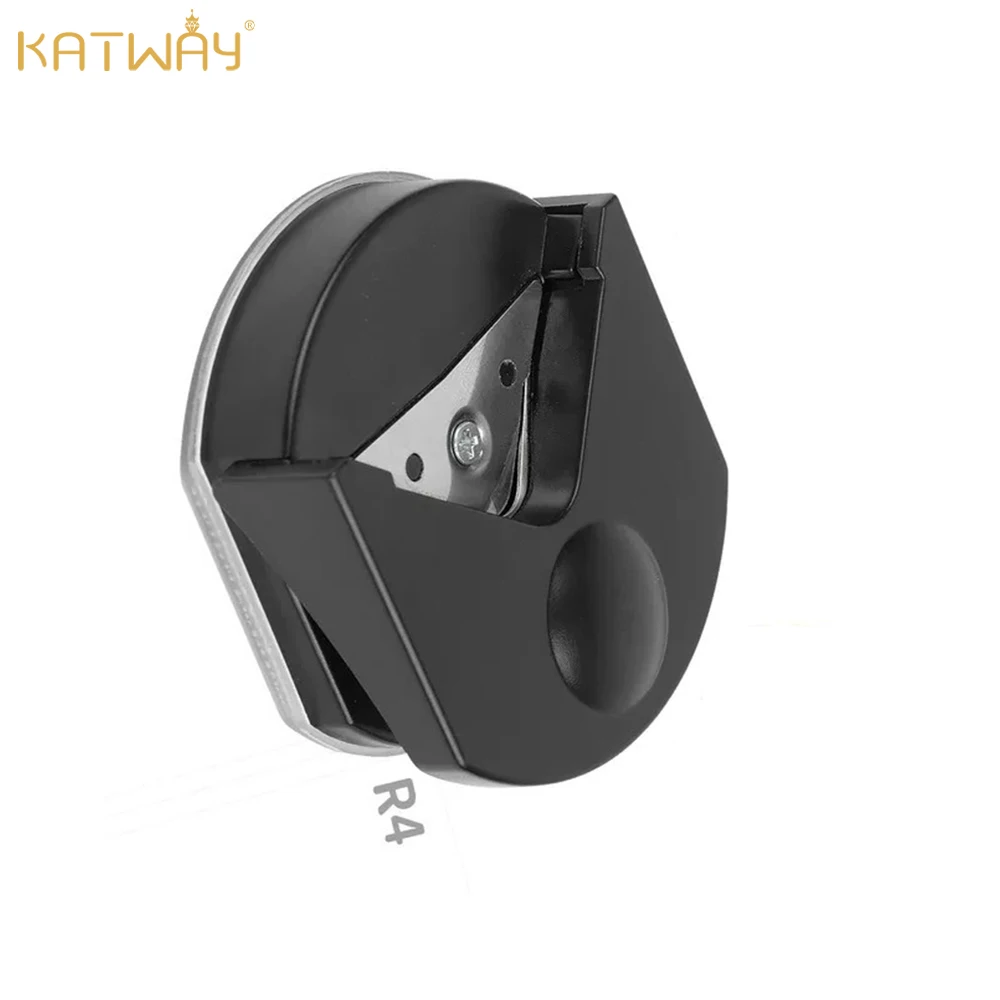 

KATWAY Rounder R4 Journamm Corner Punch Portable Paper Trimmer Cutter Card Photo Cutting Junk Journal DIY Scrapbooking HH-AA361