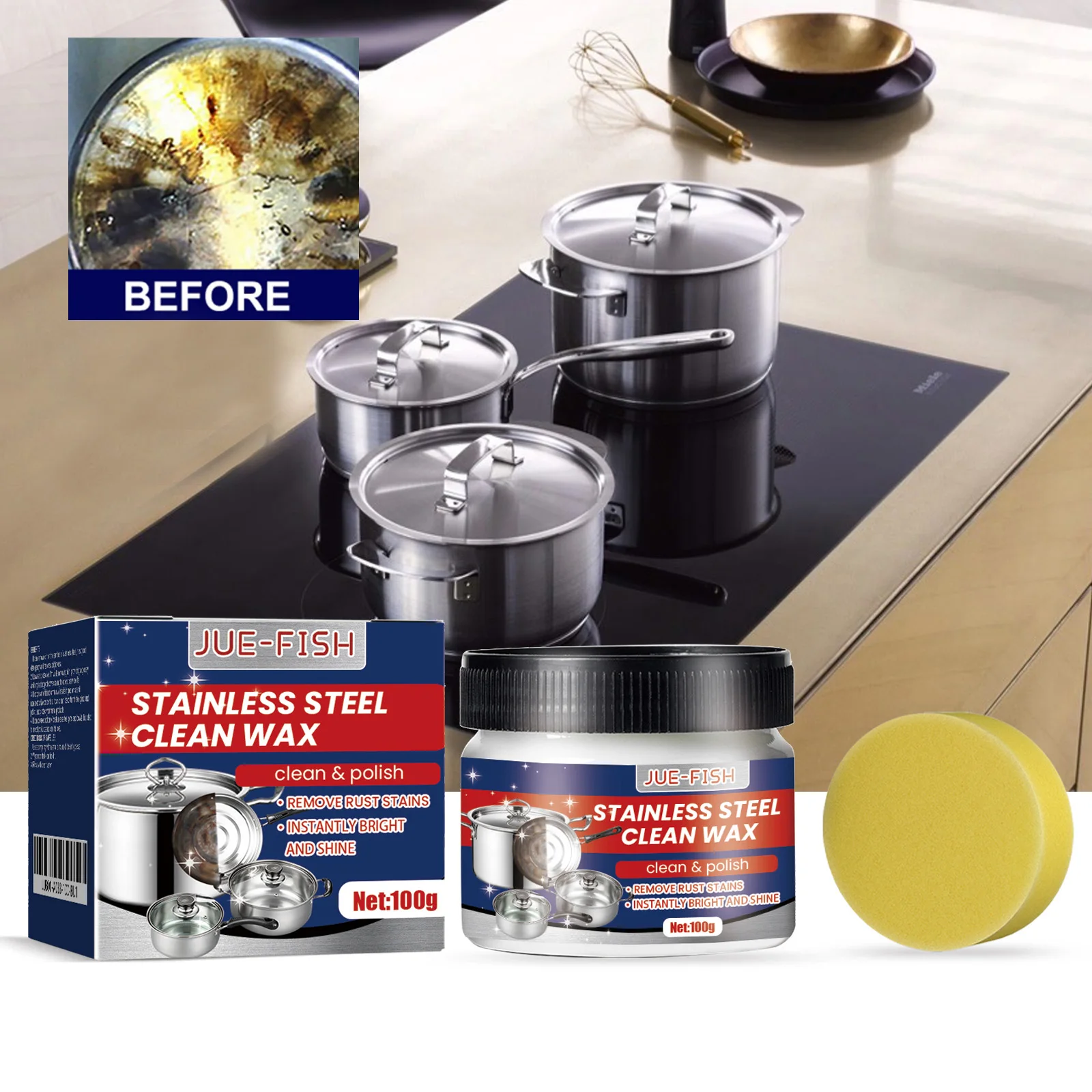 Stainless Steel Cle… - image