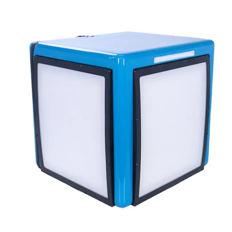 

Motorcycle Accessories Spare Parts Motorcycle Carrier Storage with LED Advertising Motorbike Accessories Helmet