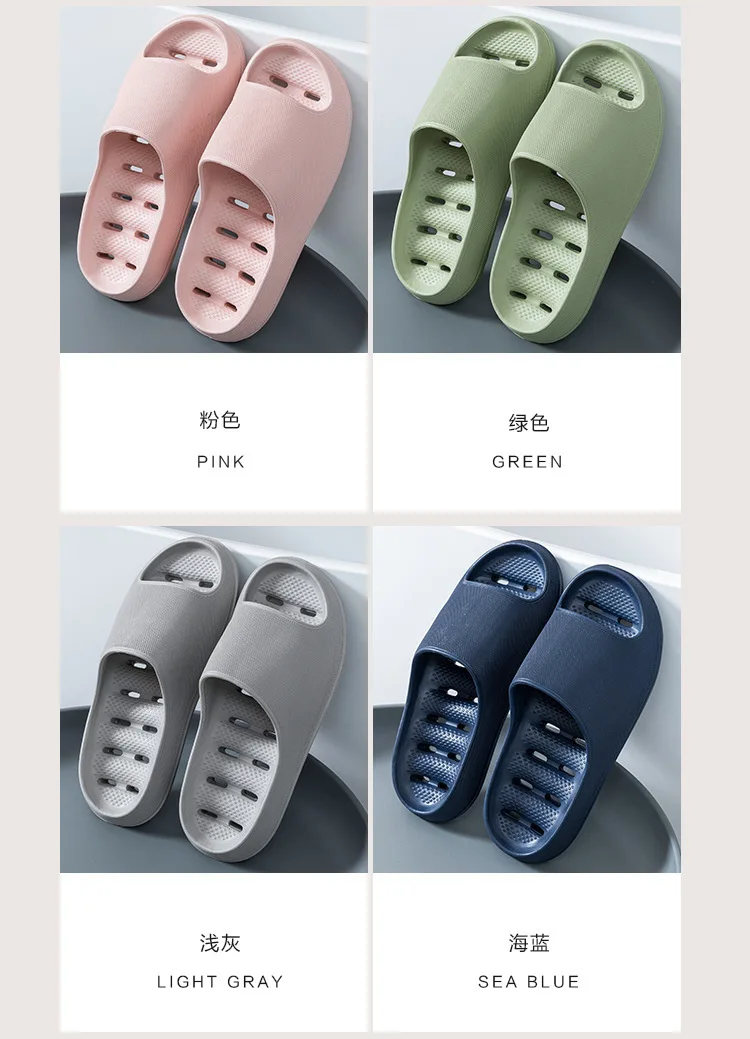 Deodorant Shoes Slippers Hollow Wholesale Bathroom Bath Indoor Summer Household Water Non-Slip Leakage
