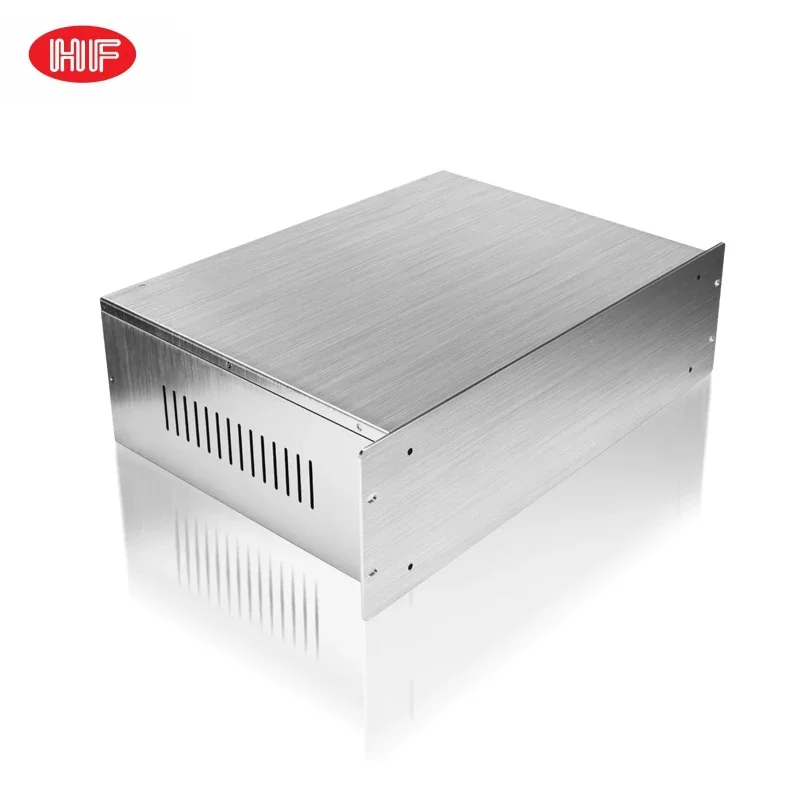 2025 3u Amplificatore in lamiera Montaggio su rack Custodia per armadio Amplificatori SCATOLA Custodia per rack in alluminio Custodia per apparecchiature di distribuzione