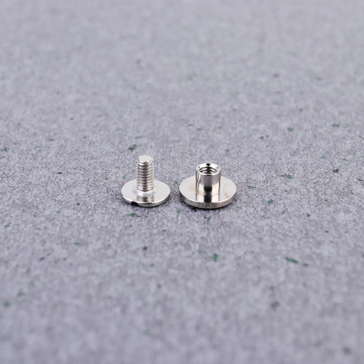 

30Pcs Professional Flat Head Rivets Reliable Multi Job Tools for Notebook Belt Harness Silver 5Mm 6.5mm 8Mm