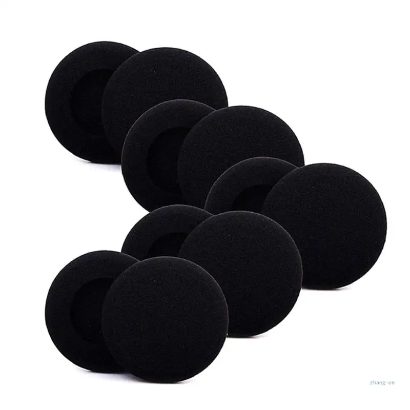 M5TD Ear Cushions Cover Cups Earmuffs 5 Pairs Replacement for Audio 310 470 478 628 626 5 Pair Noise Blocking