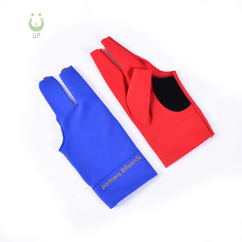 Spandex Snooker Billiard Cue Glove Pool Left Hand Open Three Finger Accessory New