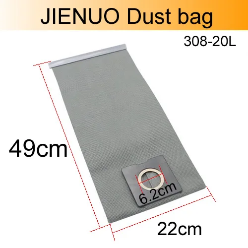 Industrial Vacuum Cleaner Bag/Dust Bag/Filter Water Suction Machine Liner for JIENUO 20L/30L/70L/100L 501 Vacuum Cleaner Parts