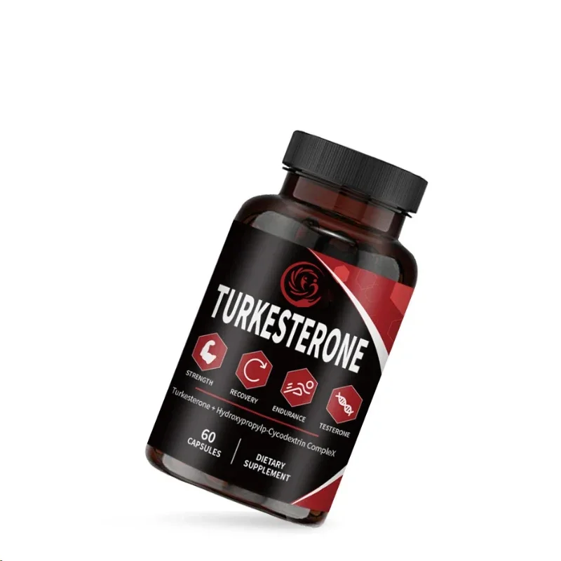 60 Capsules Turkesterone Supplement for Exercise Performance and Muscle Mass