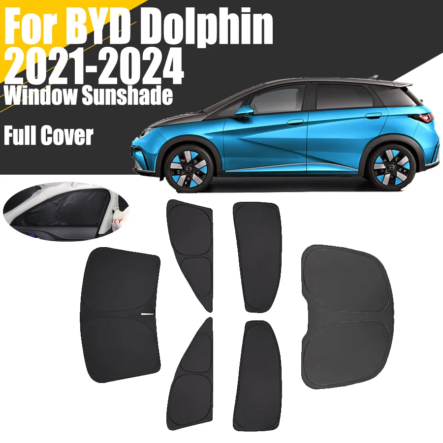 

Изготовленный на заказ солнцезащитный козырек на окно автомобиля с полным покрытием для BYD Dolphin 2021-2024, штора для конфиденциальности, переднее лобовое стекло 2022 2023