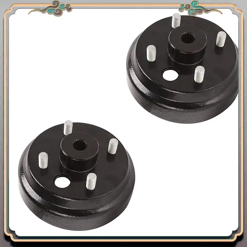 

Reliable-2Pcs Golf Cart Brake Drum Hub Assembly For 1982-Up EZGO TXT PDS Electric Cart (Not Fit Gas Models) 19186G1 19186G1P
