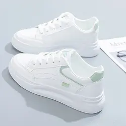 Fashion Women's Shoes Summer Thick Sole White Spring Autumn Breathable Platform Tennis Woman Runing Shoes Female Casual Sneaker