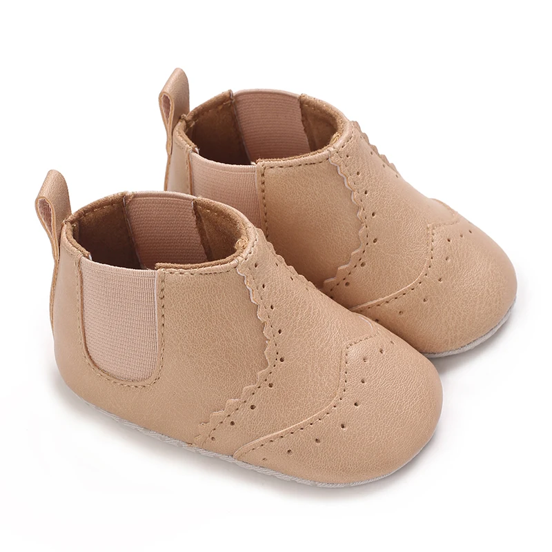 New Spring And Autumn New Girl Baby Anti Slip Walking Shoes Breathable High Top Shoes For Female Babies