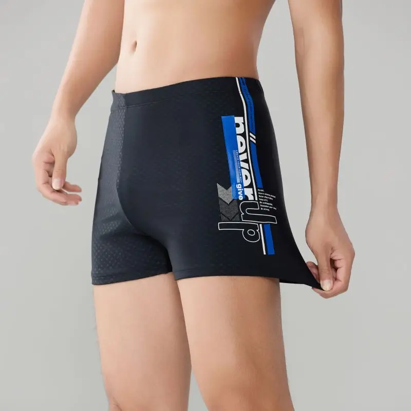 شورت سباحة للرجال سريع الجفاف للغوص وركوب الأمواج رياضي يغطي الرجل ضغط مريح مناسب على الشاطئ ملابس سباحة للتدريب