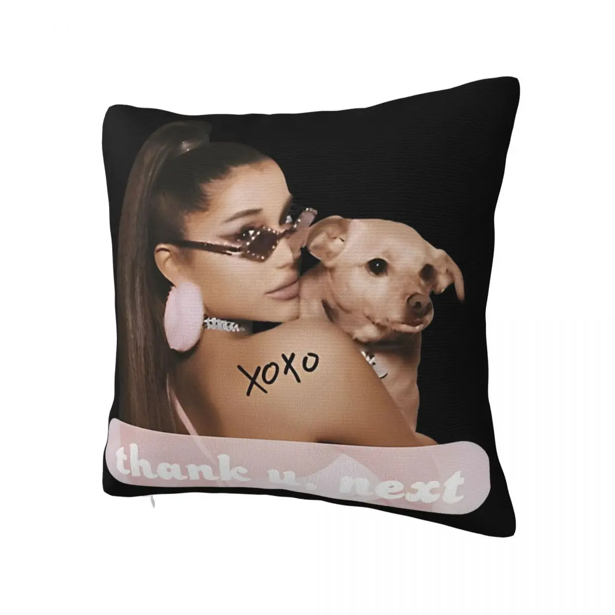 Vintage Pop Music R&B Pillowcase Printed Polyester Cushion Cover Decor Arianas Grandes Pillow Case Cover Home Dropshipping 18''