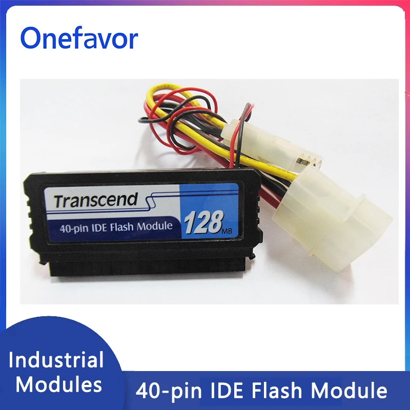 Original Transcend Electronic Hard Disk 128M 40Pin IDE Flash Module 40-pin Soft Routing Industrial Memory Disk IDE