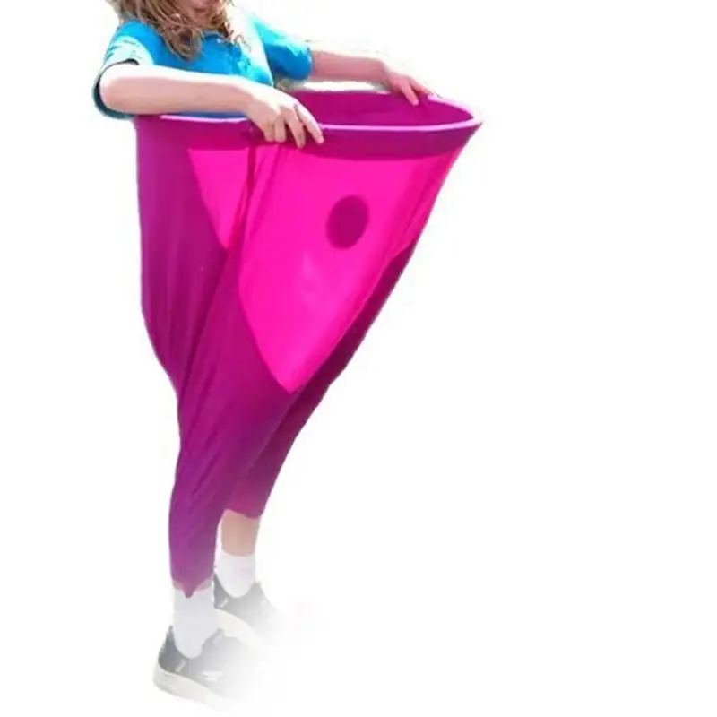 

Freaky Party Game Pants Funny Granny Pants Yard Game Set Parent Child Pitching Game Props Toy with 4 Balls & Air pumps