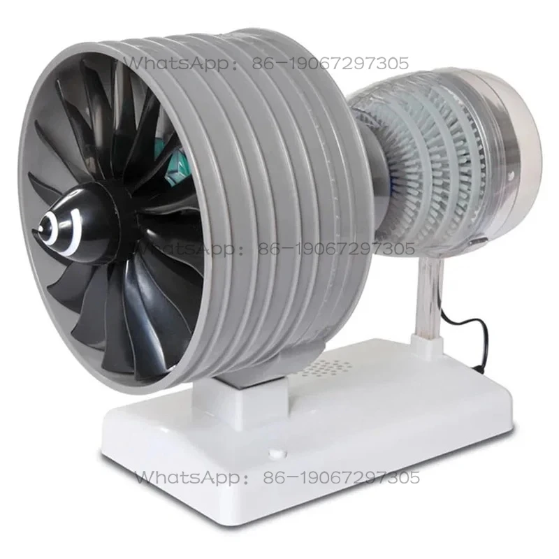 Halloween Aviation  Aircraft Engine Simulation  Model, Movable DIY Puzzle Assembly Toy, Birthday Gift