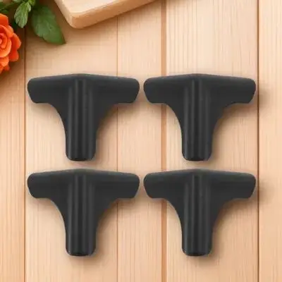 4 قطع من واقيات زوايا غطاء المحرك، واقيات حافة السيليكون، سهلة التركيب، تصميم متعدد الوظائف