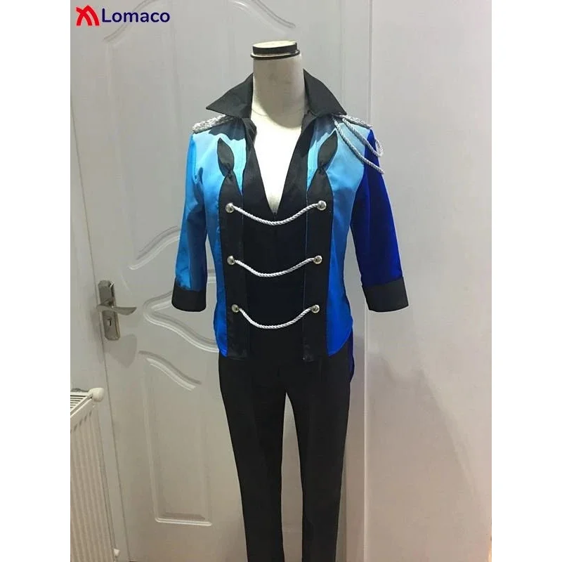 2025 11 Anime Cosplay Victor Nikiforov uniforme traje camisa, abrigo, pantalones y guantes disfraz de Halloween