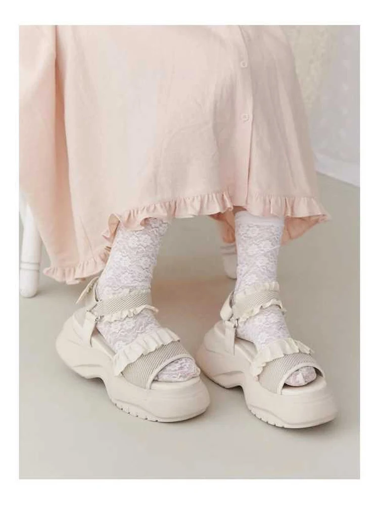 retro-lolita-casual-thick-bottom-sporty-style-sandals-for-girls-with-lace-trim-japanese-style-round-toe-mid-heel-summer-shoes