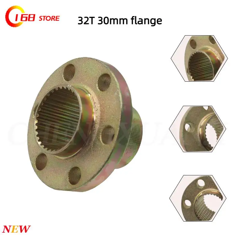 

32T 4/6-hole rear wheel sprocket seat disc brake suitable for all terrain vehicles, karts, electric four-wheel vehicles