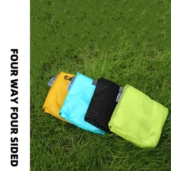 Outdoor Waterproof Bag with Hook Zipper Ultralight Storage Bag Pocket Pouch 4 Colors Camping Hiking Drift Diving Swimming Bag