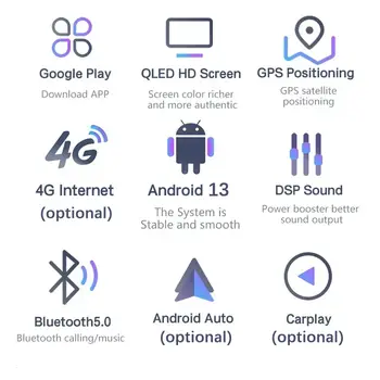 2DIN Android 13 autorádio pro Peugeot 206 206CC 206SW 2001 2002 2003-2008 autorádio multimediální přehrávač Carplay auto GPS navigace 8 nejlepší prodej Multimédia Peugeot 206 Plus - №7