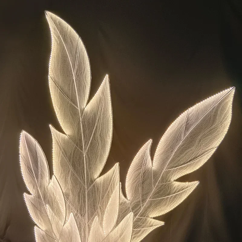 *a& props arrangement luminous butterfly wings stage decoration ceiling wedding road guide scene arrangement ornament manufa