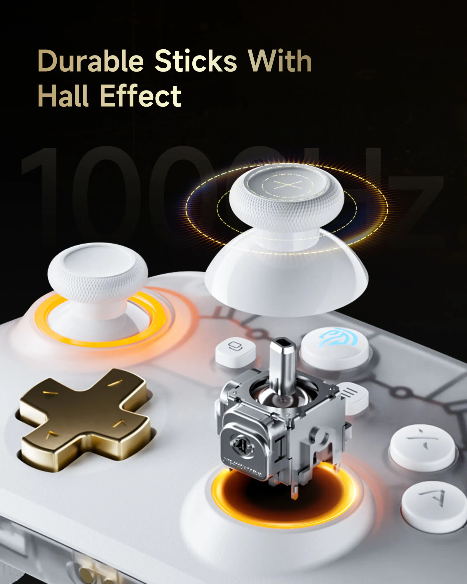لوحة ألعاب لاسلكية EasySMX D05 لجهاز نينتندو سويتش PC مع قاعدة شحن RGB Hall Effect Joysticks وحدة تحكم ألعاب لنظام التشغيل Windows