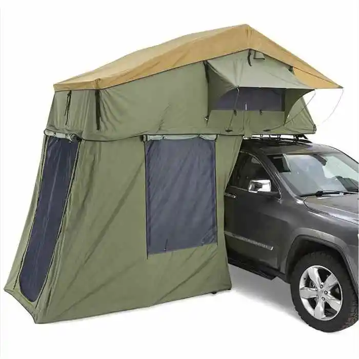 

New Soft Shell Waterproof Car Roof Top Tent for SUV Camping Rooftop Tent for 3~4 Person