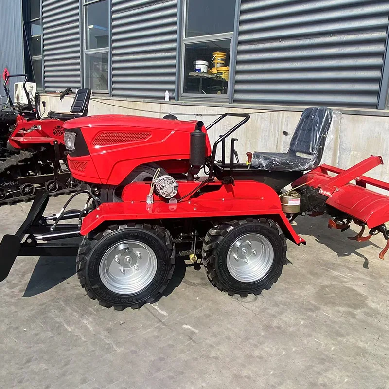 

Customized Cost Effective Multifunctional Four Wheel Rotary Tiller, Wheel Type Micro Tiller & Agricultural Cultivator